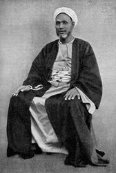 O Seyid, Mustapha el Idrisi, sul da Arábia, 1922.