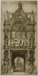 Porta da casa dos Doges, Veneza