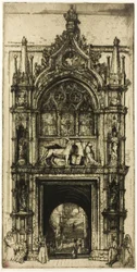 Porta da casa dos Doges, Veneza