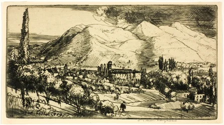 Nas colinas da Toscana