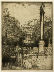 Coluna Luxemburgo, Paris