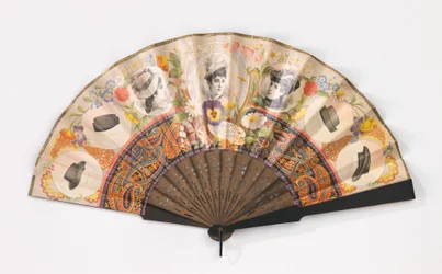 Fan, americano, 1880.