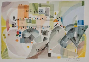 Cinco Missas 1701, 2007 (aguarela sobre papel)