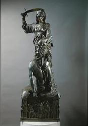 Judith e Holofernes. Escultura de Bronze
