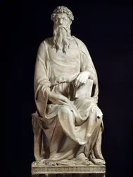 São João Evangelista. Escultura em mármore