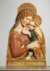 Virgem e Menino Jesus ...