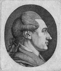 Retrato do autor Johann Wolfgang von Goethe 1749-1832