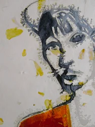 Retrato Abstrato de uma Mulher