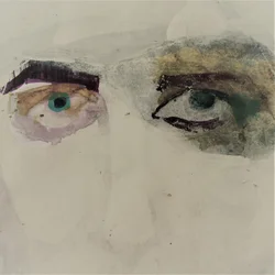 Retrato abstrato e onírico