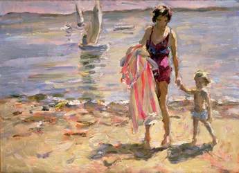 Cena de praia, II