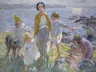 Férias (óleo sobre tela)