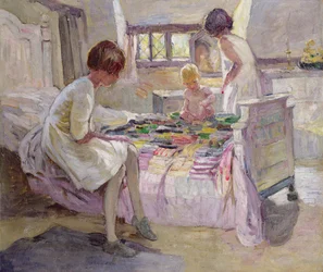 A colcha de retalhos (óleo sobre tela)