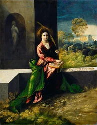 Santa Lucrécia, c.1520 (óleo sobre painel)