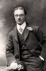Huntley Wright 1869-1941, ator inglês, início do século XX.