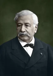 Retrato de Fernando de Lesseps (1805 - 1894). Fotografia do Dragão.