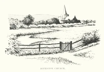 Igreja de Alfriston (litografia)