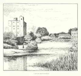 Castle Hedingham (litografia)