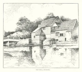 Old Mill, Bocking (litografia)