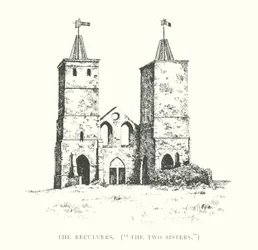 Os Reculvers, "As Duas Irmãs" (litografia)