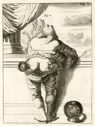Um exemplo de escavação, a partir dos exercícios práticos para curar método por Frederic Dekkers, 1694