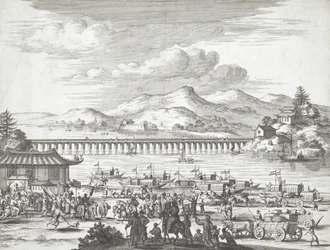 Ponte sobre o rio Yangtse