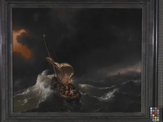 Cristo Na Tempestade Sobre o Mar da Galileia (óleo sobre tela)