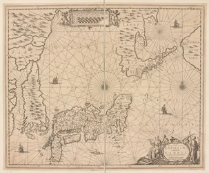 Mapa do Japão, Nova et accurata Japoniae, Terrae Esonis ac Insularum adjacentium ex nivissimâ detecçãoe descriptio