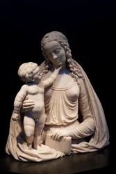 Virgem e Criança, c.1525, Tesouro da Catedral, Catedral de São Miguel e Santa Gúdula (trabalhos em metal)
