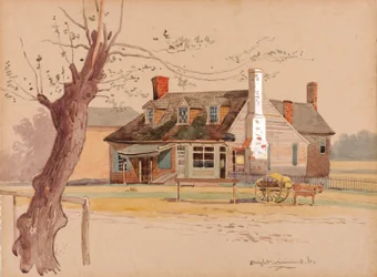 Correios de Williamsburg, ca. 1890.