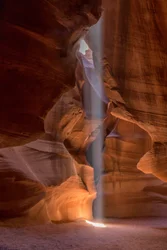 Sunbeam no Slot Canyon