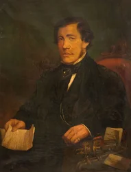 Retrato de James Fern Webster, 1862.