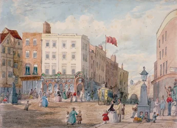 Middle Row, Holborn, Londres, 1867