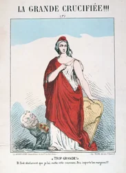 Alegoria da França republicana, 1871.