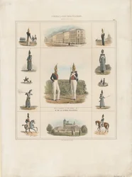 O Regimento de Guarda Pavlovsky, 1840