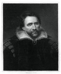 Benjamin Jonson, dramaturgo, poeta e ator inglês do Renascimento, 1834.