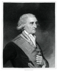 George Brydges Rodney, 1º Barão Rodney, oficial da Marinha Britânica, 1833.