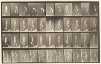 Placa 486. A, Lawn Tennis; B, Ascending a Step ;, 1872-1885