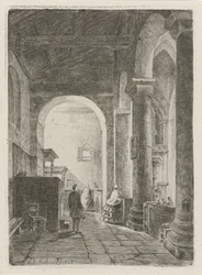 Interior de uma igreja