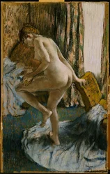 Depois do banho, c.1883