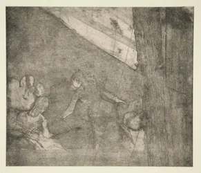 No Ambassadeurs, c.1877 (gravura, água-forte e ponto de secagem)