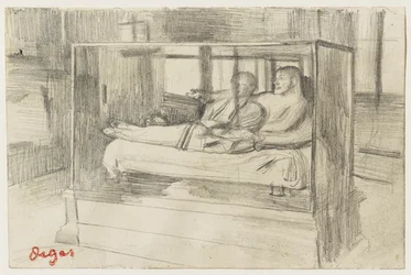 No Louvre: O sarcófago etrusco, c.1879
