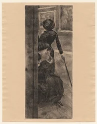 No Louvre, A pintura, Mary Cassatt