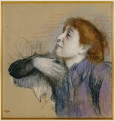 Busto de uma mulher, c.1880-85