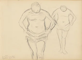 Cópias de Banhistas de Cézanne