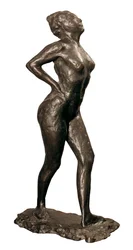 Bailarino em repouso, escultura de Edgar Degas, c.1882-95