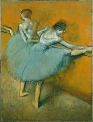 Bailarinas à barra