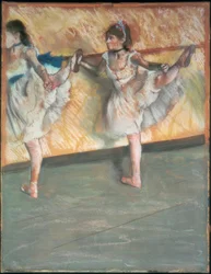 Bailarinos na barra