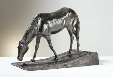 Cavalo na Calha (bronze)
