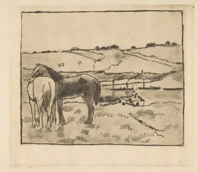 Cavalos no Prado, 1891-92.