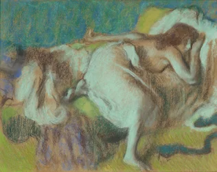 O Resto, por volta de 1893 (Pastel a bordo)